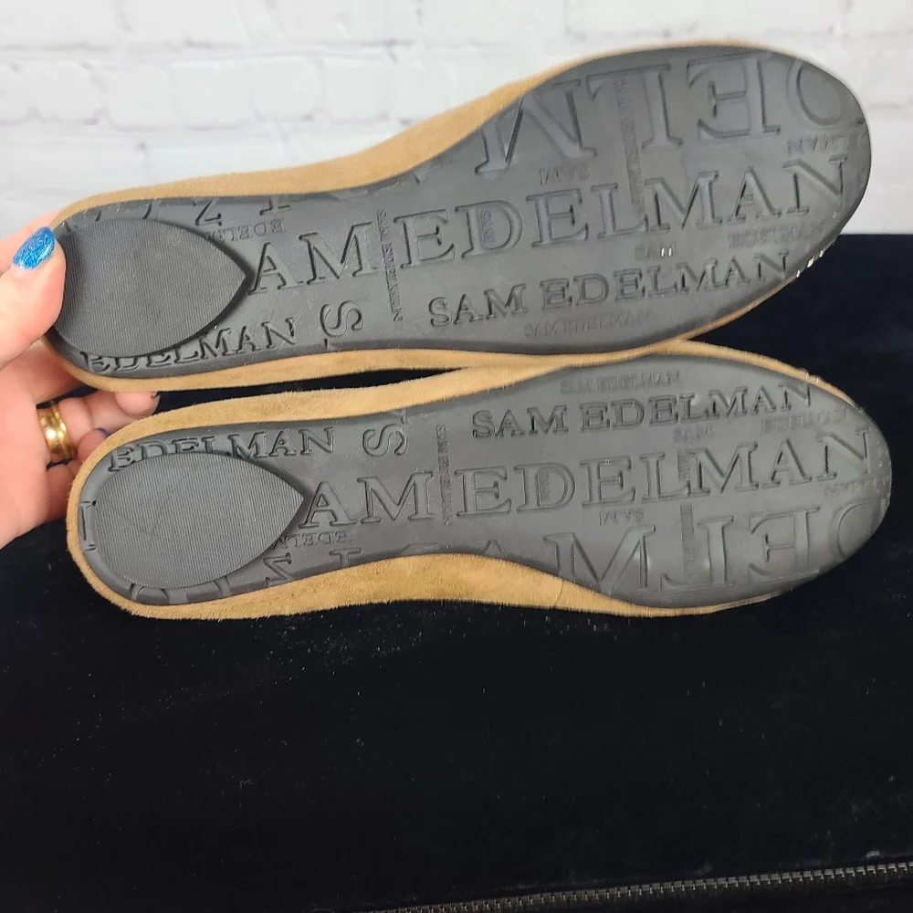 Sam Edelman Charleen Suede Studded  flats …